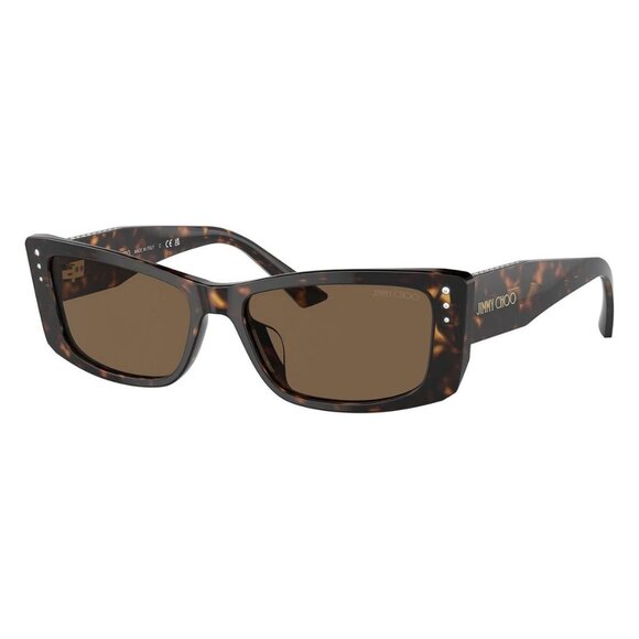 New JIMMY CHOO Havana Square JC5002BU 5002/73 Sunglasses Women - Picture 1 of 6